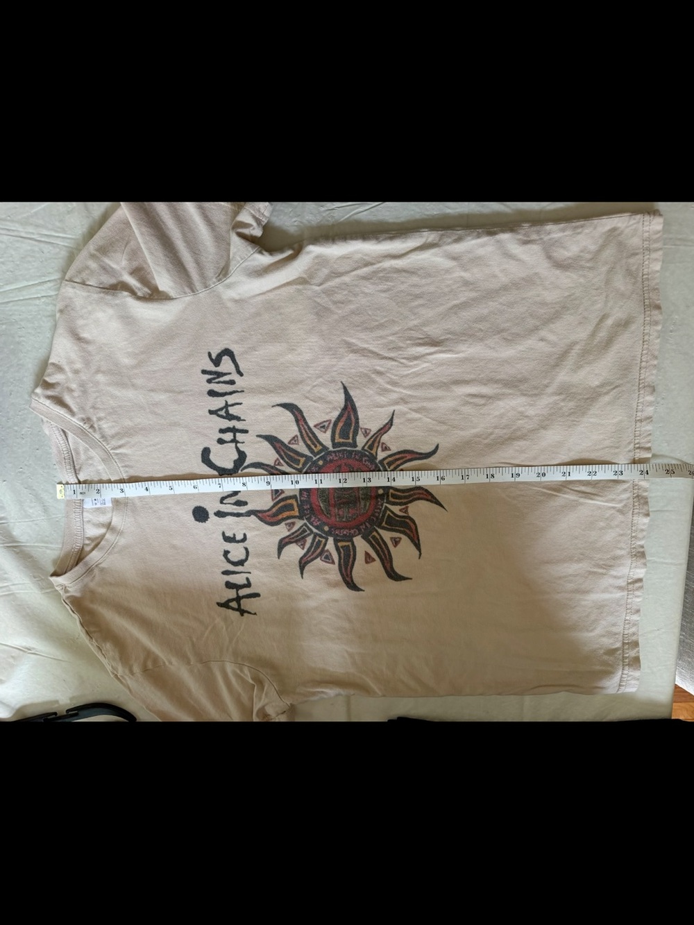 Beige Graphic Band T-Shirt Alice In Chains - Picture 6 of 6